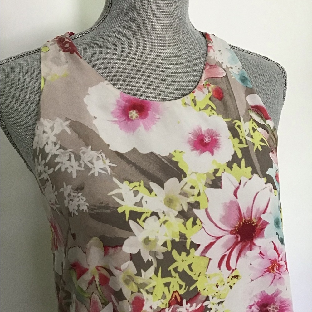CYNTHIA ROWLEY 100% SILK TOP - Picture 4 of 8